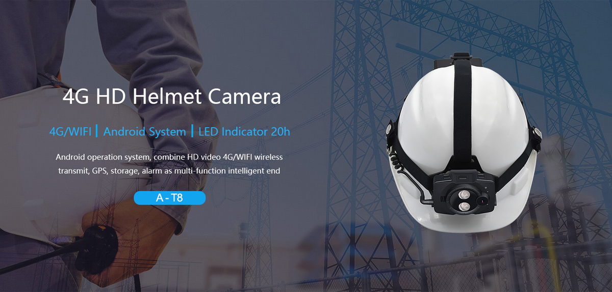 4G HD 1080P Helmet Camera A-T8